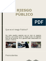 Capacitacion en Riesgo Publico y Seguridad Vial