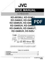 JVC Car Stereo Manual