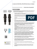 Signet 2724-2734 PH-OrP Electrodes (Spanish)