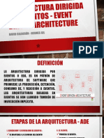 Arquitectura Dirigida Por Eventos - Event Driven Architecture