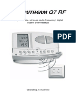 Termostat Centrala de La Dormitor Q7 RF PDF