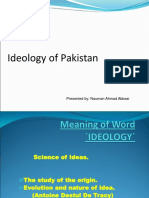 Ideology of Pakistan: Presented By: Nauman Ahmad Abbasi