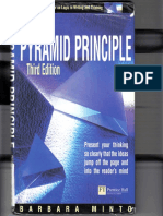 The Piramid Principle - Barbara Minto