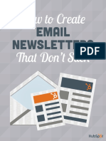 How To Create Email Newsletters That Don't Suck