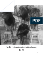 (Questions For The Lion Tamer) by JC