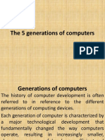 The 5 Generations of Computers