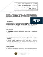 PRC-SST-004 Procedimiento Participación de Los Trabajadores