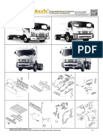 Asone Auto Body Parts Catalog For Isuzu Forward FRR FSR FTR FVR 2008 On