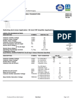 Continental Device India Limited: NPN Silicon Planar Switching Transistors 2N2218A 2N2219A TO-39