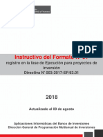 Instructivo Formato 1 Ejecucion PDF