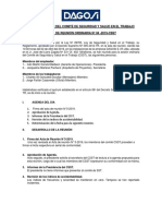 Acta de Reunión Del Comité de Seguridad y Salud en El Trabajo-Abri2019