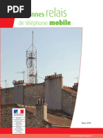 Antenne Relais Document D Information Du Ministere Mars 2013 PDF