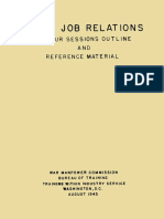 TWI Union Job Relations Manual PDF