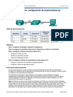 2.2.4.11 Lab - Configuring Switch Security Features