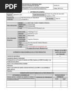 GFPI-F-023 Formato Planeacion Seguimiento y Evaluacion Etapa Productiva