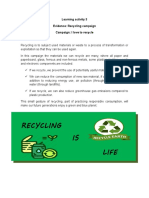 Evidence Recycling Campaign