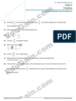 Class 4 Fractions: Answer The Questions