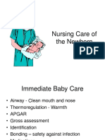 Nursing Care of The Newborn