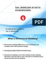 Dimensional Modeling in Data Warehousing