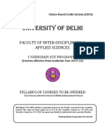 B.sc. Hons. Instrumentation