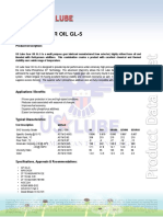 Gear Oil GL-5 - 90 140 80W90 85W90 85W140