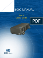 CNS Systems VDL 6000 AIS User Manual