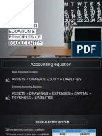 Chap 4 - Acctg Equation & Double Entry