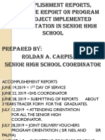 Shs Coordinator