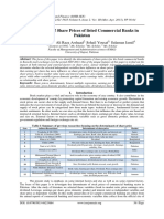 Determinants of Share Prices of Listed Commercial Banks in Pakistan