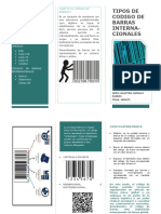 Tipos de Códigos de Barras Folleto