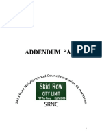 SRNC-FC - Addendum "A"