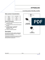 STPS20L45C: Low Drop Power Schottky Rectifier