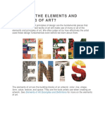 What Are The Elements and Principles of Art