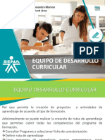 Equipo de Desarrollo Curricular