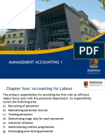 Chapter Four Accounting For Labour