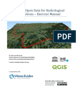 QGIS and Open Data For Hydrological Applications Exercise Manual v3.4.1b