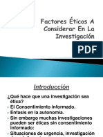 Requisitos para Que Una Investigacion Sea Etica