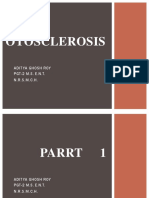 Otosclerosis: Aditya Ghosh Roy PGT-2 M.S. E.N.T. N.R.S.M.C.H