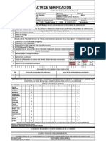 Acta de Verificacion Primeros Auxilios