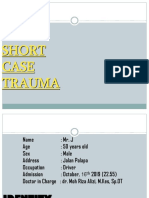 15-10-2019, Mr. Jamal, 50 Yo, V.Laceratum Cruris Dextra + Skin Loss + Fraktur Os Fibula, Dr. Moh. Rizal Alizi, M.Kes, Sp. OT-1