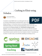 Distributed Caching in Elixir Using Nebulex - Erlang Battleground - Medium