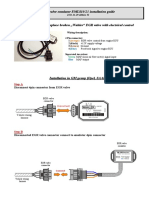 EGR Valve Emulator EML810/23 Installation Guide: Step A