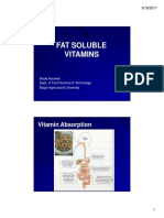 Fat Soluble Vitamin