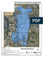 Black River Pump Station Flood District Map