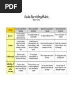 Wqrubric Audio Recording