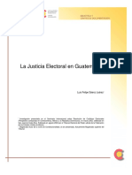 LA Justicia Electoral en Guatemala