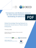 OECD 2016 SOEs Issues Paper Transparency and Disclosure Measures