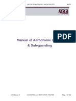 Manual 0f Aerodrome Safeguarding