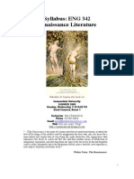 Syllabus of Renaissance Literature