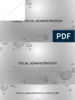 Public Fiscal Administration